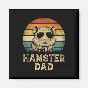 Hamster Papa Hamster Liefhebbers Papa Vaderdag Magneet