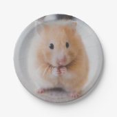hamster papieren bordje (Voorkant)