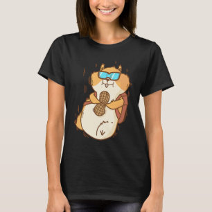 Hamster parachutespringen Knaagdier T-shirt
