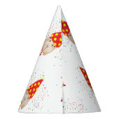 Hamster Parting - Dieren met een partij Feesthoedjes (Achterkant)