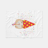 Hamster Parting - Dieren met een partij Fleece Deken (Voorkant (Horizontaal))