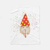 Hamster Parting - Dieren met een partij Fleece Deken (Voorkant)