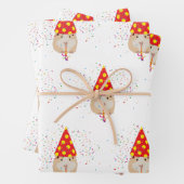 Hamster Parting - Dieren met een partij Inpakpapier Vel (In situ)