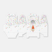 Hamster Parting - Dieren op Birthday Party Bedankdoosjes (Uitgevouwen)