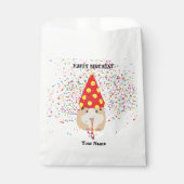 Hamster Parting - Dieren op Birthday Party Bedankzakje (Voorkant)