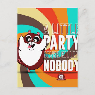 Hamster Party Uitnodiging Briefkaart