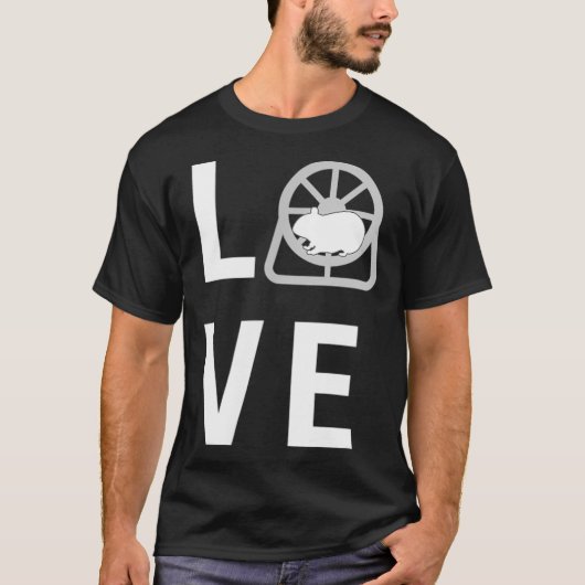 Hamster Pet Lover Hamster mama T-shirt (Voorkant)