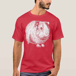 Hamster Pet Owner Dierenvriend Rodent Mouse Guinee T-shirt