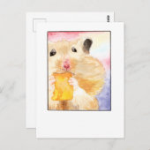Hamster Pet Selfie- DNM Briefkaarten (Voorkant / Achterkant)