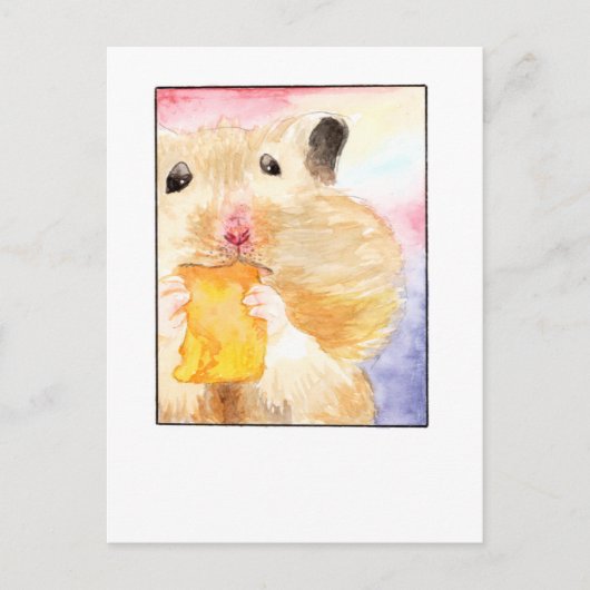 Hamster Pet Selfie- DNM Briefkaarten (Voorkant)