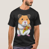 Hamster Pizza T-shirt (Voorkant)