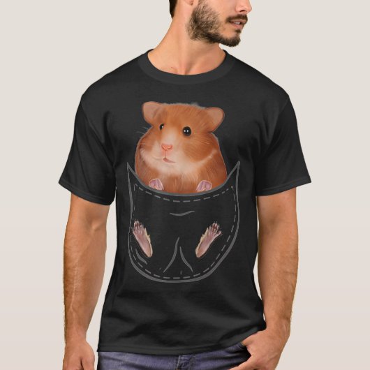 Hamster Pocket Animal Gift Hamster T-shirt (Voorkant)