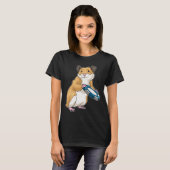 Hamster Poker chips T-shirt (Voorkant volledig)
