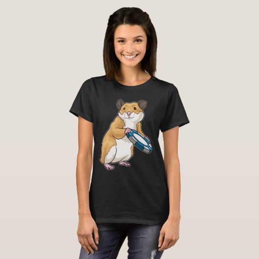 Hamster Poker chips T-shirt (Voorkant volledig)