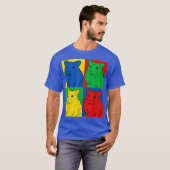 Hamster Pop Art - Retro Rodent T-shirt (Voorkant volledig)