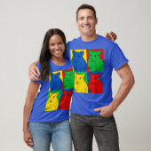 Hamster Pop Art - Retro Rodent T-shirt (Unisex)