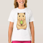 Hamster Popsicle T-shirt (Voorkant)