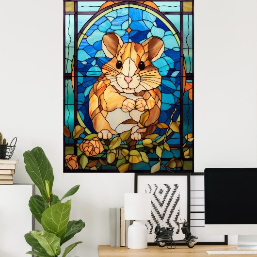 Hamster Poster (Thuiskantoor)