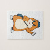 Hamster Postman Letter Legpuzzel (Horizontaal)