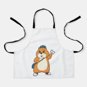 Hamster Postman Letter Schort (Voorkant)