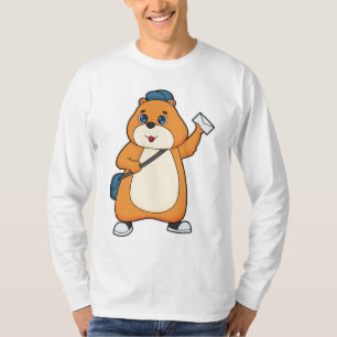 Hamster Postman Letter T-shirt