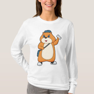 Hamster Postman Letter T-shirt