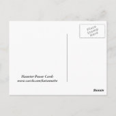 Hamster power Noah, Hamster Power! Briefkaart (Achterkant)