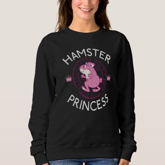 Hamster Princess Cute Hamster Trui (Voorkant)