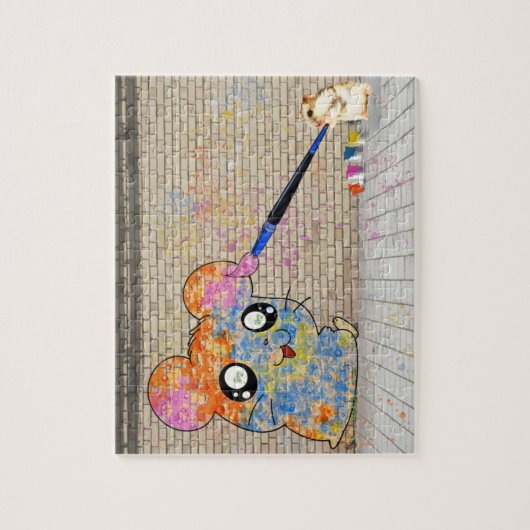 Hamster Puzzle Legpuzzel (Verticaal)