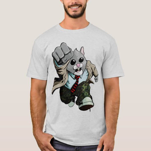 Hamster Rage Mannen T-shirt (Voorkant)