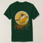 Hamster Ride Witch Shotgun Moon  Hamster Ha T-shirt (Design voorkant)