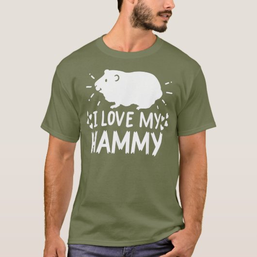 Hamster Rodent Cavy Pet T-shirt (Voorkant)