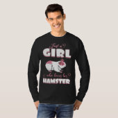 Hamster Rodents Campbell s Dwarf Winter White Robo T-shirt (Voorkant volledig)