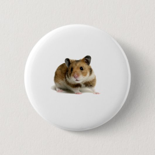 Hamster Ronde Button 5,7 Cm (Voorkant)
