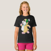 Hamster Runner Running Sports T-shirt (Voorkant volledig)