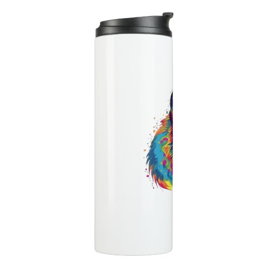 hamster schattig thermosbeker (Gedraaid links)