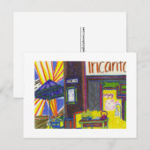 hamster serie-2014-Incanto Cafe Briefkaart (Voorkant / Achterkant)