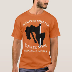 HAMSTER SHELTER DONEER NU ANKERPLAATS ALASKA T-SHIRT