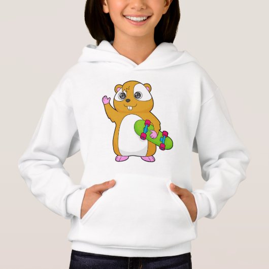 Hamster Skater Skateboard (Voorkant)