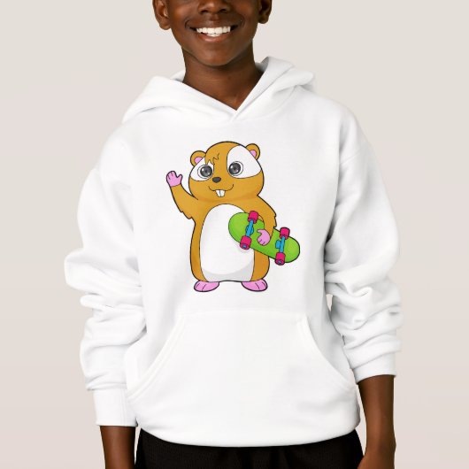 Hamster Skater Skateboard (Voorkant)