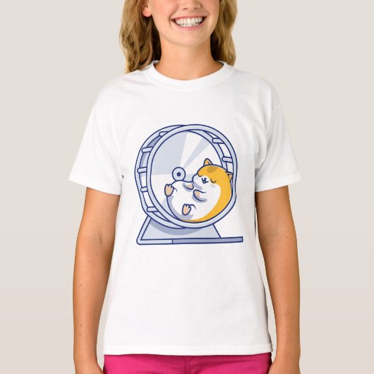 Hamster Slaap T-shirt (Voorkant)