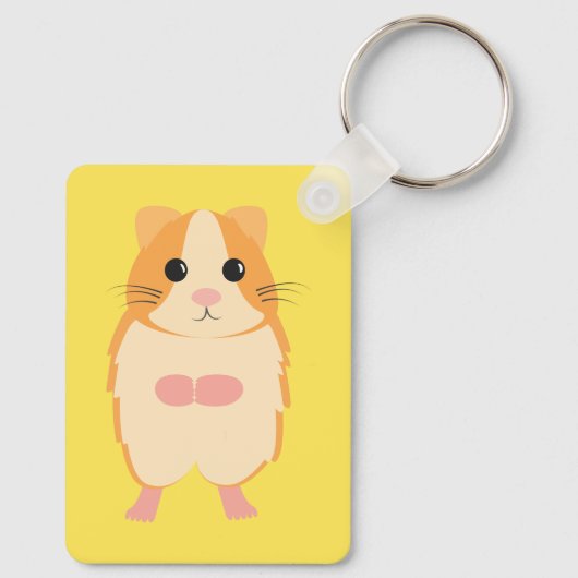 Hamster Sleutelhanger (Achterkant)