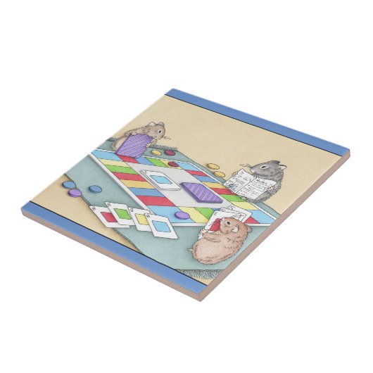 Hamster Spelletjes Tegeltje (Zijkant)