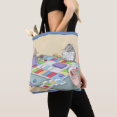 Hamster Spelletjes Tote Bag (Dichtbij)