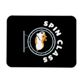 Hamster Spin Class Magneet (Horizontaal)