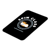 Hamster Spin Class Magneet (Linkerzijde)
