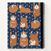 Hamster Spiral Composition Notitieboek (Achterkant)