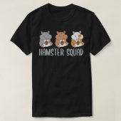 Hamster Squad Funny Hamsters Rodent Team T-shirt (Design voorkant)