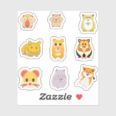 Hamster Stickers (Vel)