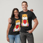 Hamster Strawberry Fruit T-shirt (Unisex)